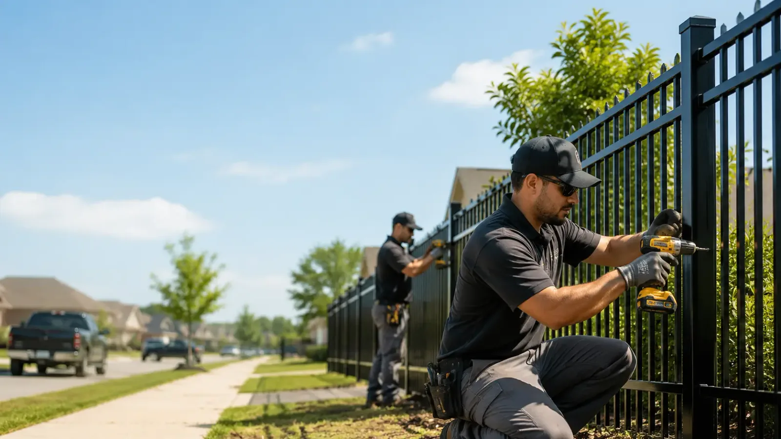 Metal Fence Installation in Kingston, GA